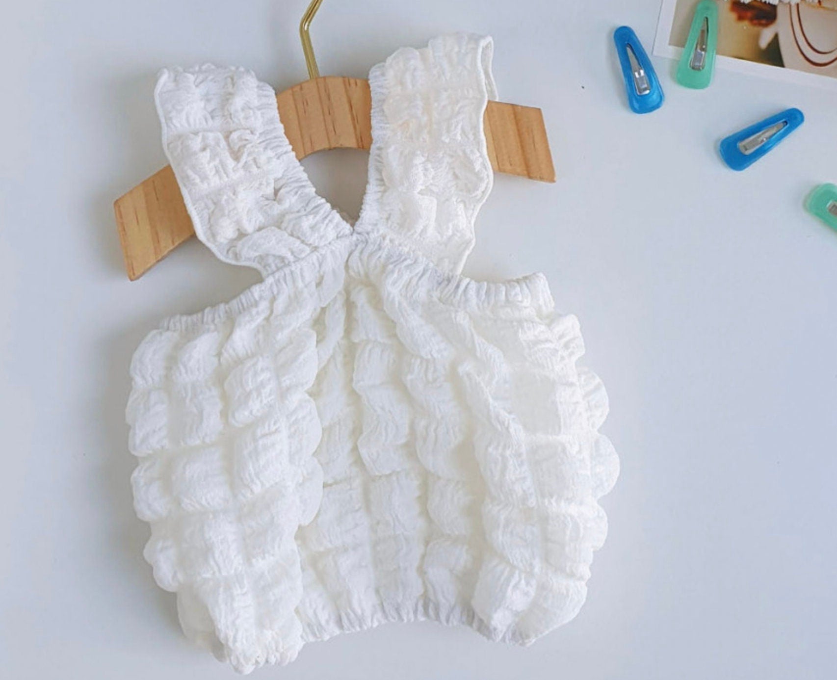 Smocked Crop Top, S-2XL, Dog Summer, Dog Swimming Wear, Pet Summer Top, Dog-Shirts Dog Top, Dog Clothing, Dog Fashion, Dog Apparel - NKpup