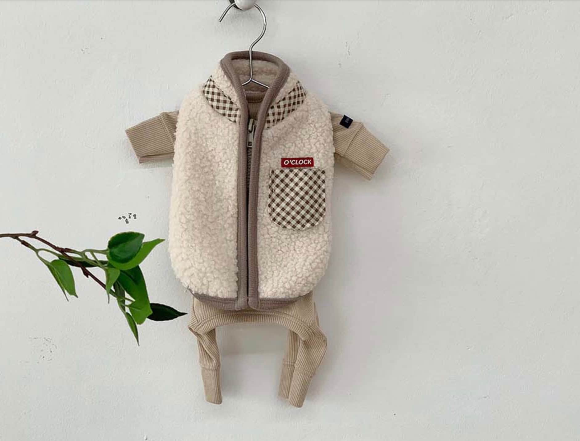 Fleece Zip-up Vest, S-2XL, Fleece Vest, Pet Clothing, Dog-Sweater, Dog's Fleece, Dog Jacket, Dog Fashion, Dog Apparel, Pet Clothing - NKpup