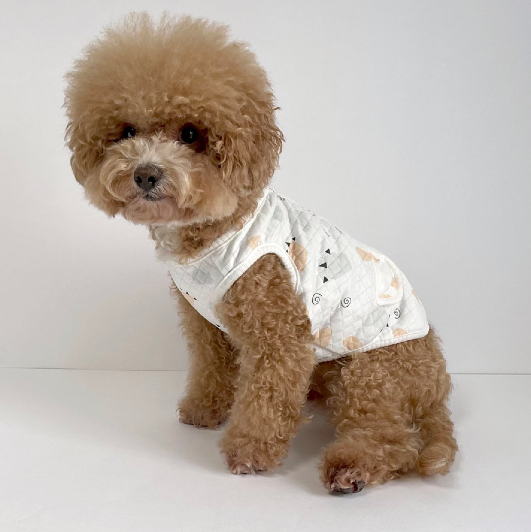 Organic Cotton Zoo Vest, XS-XL, Dog Vest, Dog Cloth, Dog Top, Dog Clothing, Dog Fashion, Dog Apparel