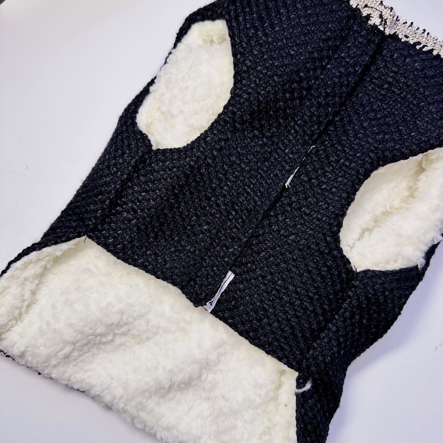 Tweed Fleece Dress, S-XL, Small Dog-dress, Small Dog Wedding, Dog Clothes, Dog Apparel - NKpup