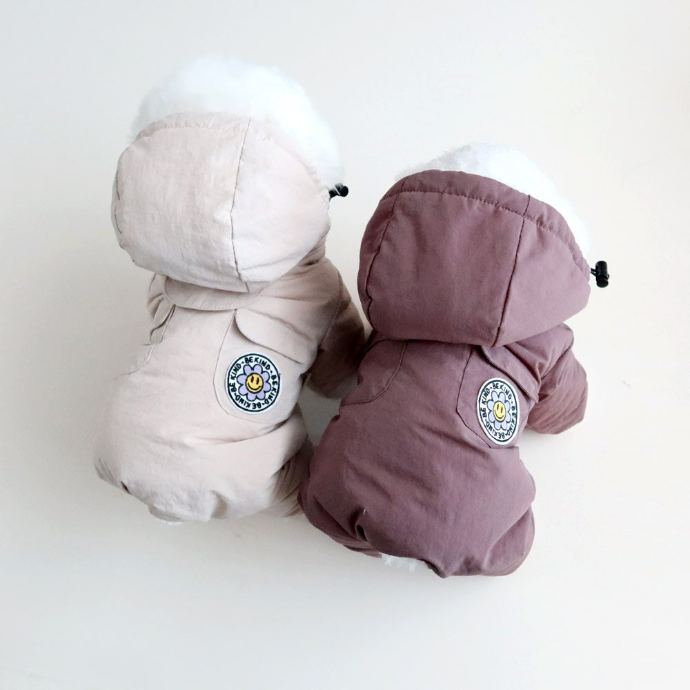 Puffy Overall, S-XL, Pet Pants, Dog Jumpsuit, Pet Clothing, Dog Coat, Dog Winter Top, Dog Fashion, Dog Apparel, Pet Clothing - NKpup