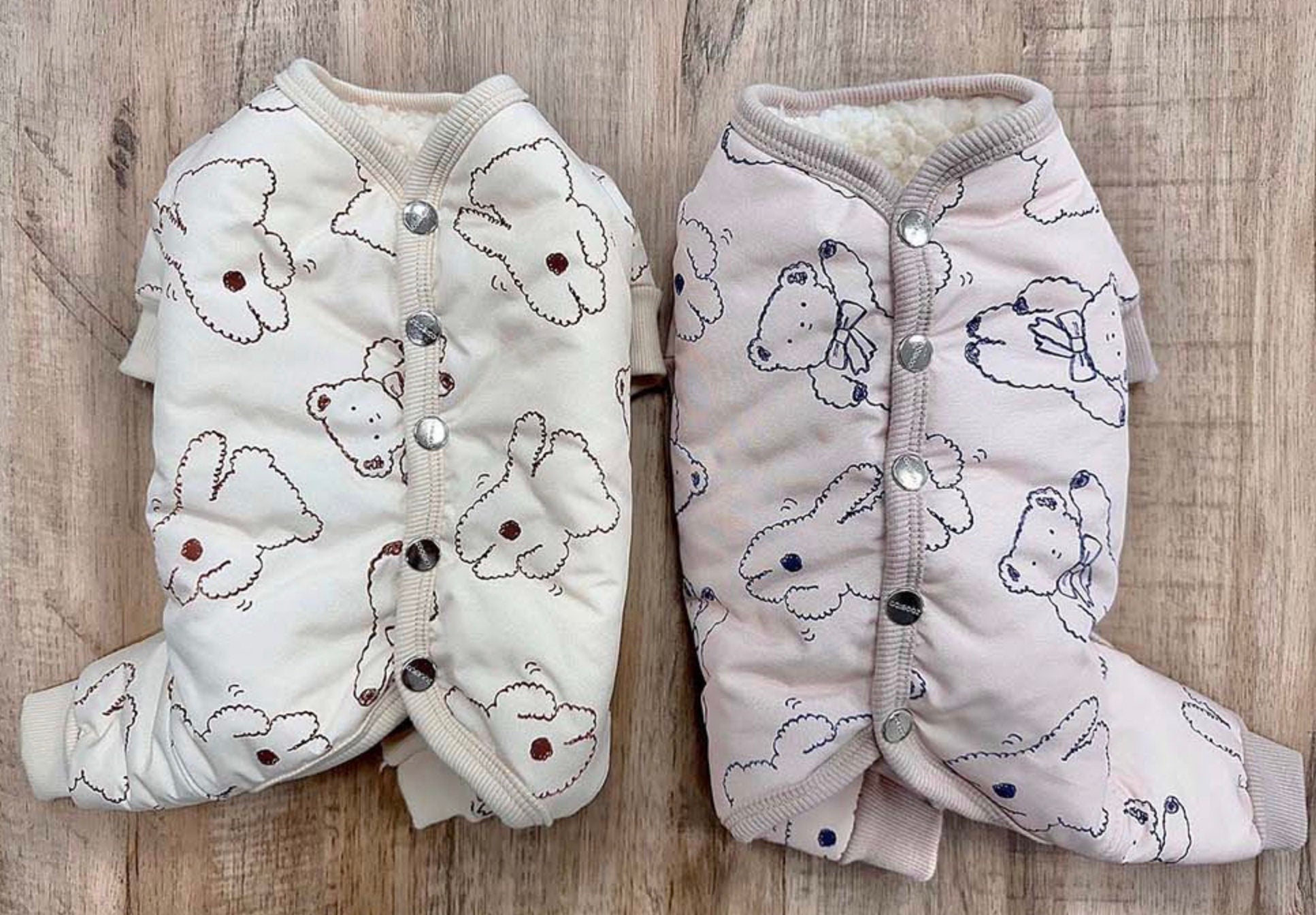 Bear Fleece Overall, S-2XL, Pet Pants, Dog Jumpsuit, Pet Clothing, Dog Coat, Dog Winter Top, Dog Fashion, Dog Apparel, Pet Clothing - NKpup