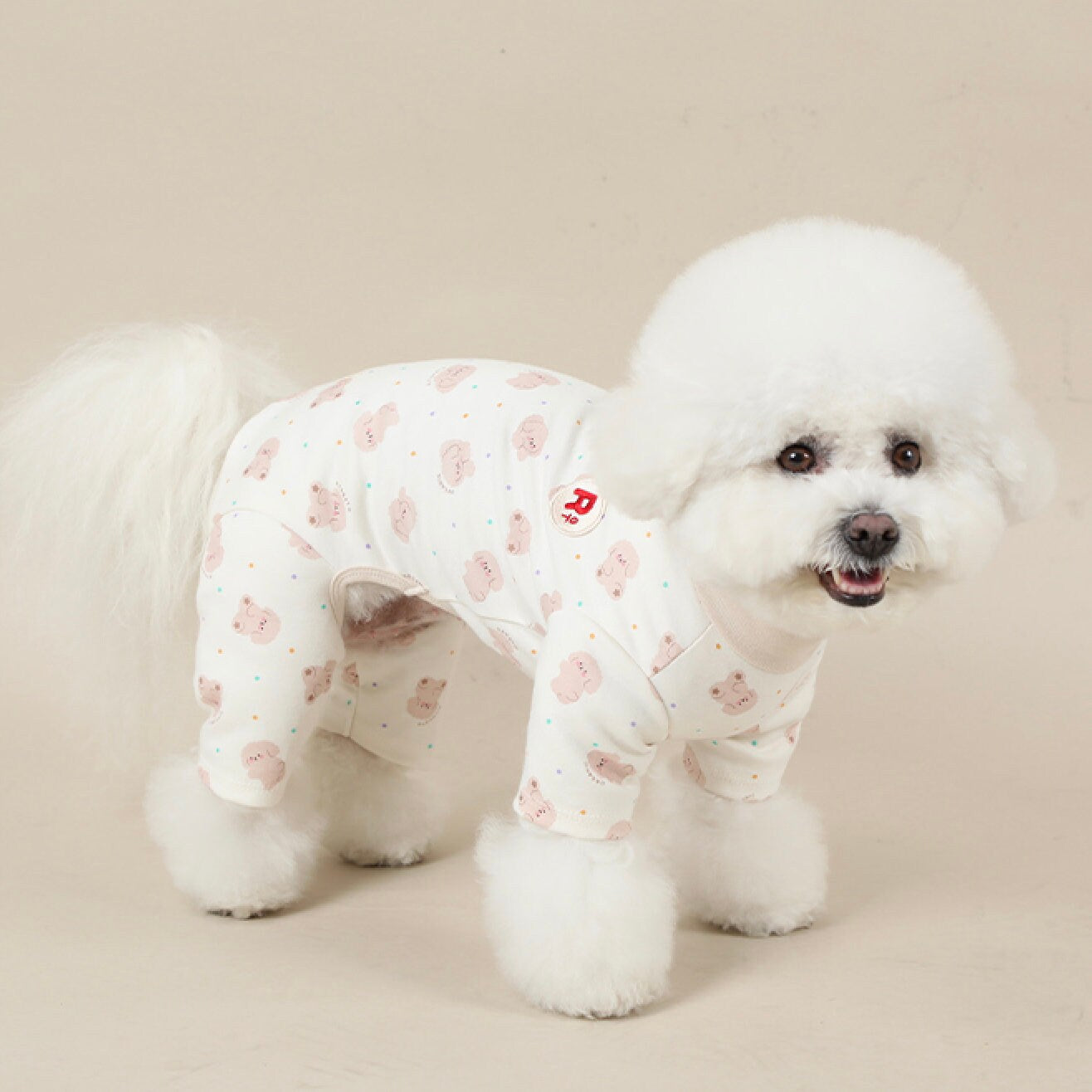 Organic Cotton Overall, S-2XL, GOTS Cotton Clothes for Pet, Dog Jumpsuit, Pet Clothing, Dog Romper