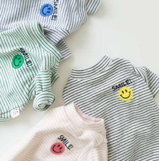 S-3XL, Smile Stripe T-Shirts, Pet Clothing, Cotton Shirt, Dog-Tee, Dog T-shirt, Dog Top, Dog Clothing, Dog Fashion, Dog Apparel - NKpup