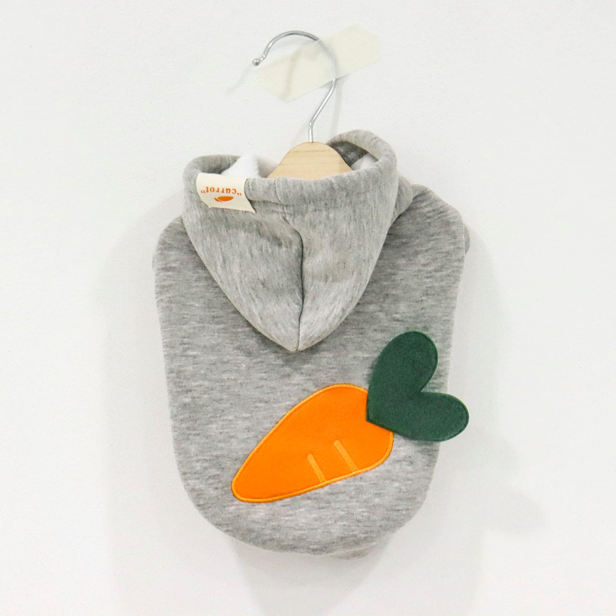 Heart Carrot Hoodie Sweatshirt, S-2XL, Pet Clothing, Dog-Vest, Dog Jacket, Dog Fashion, Dog Apparel, Pet Clothing