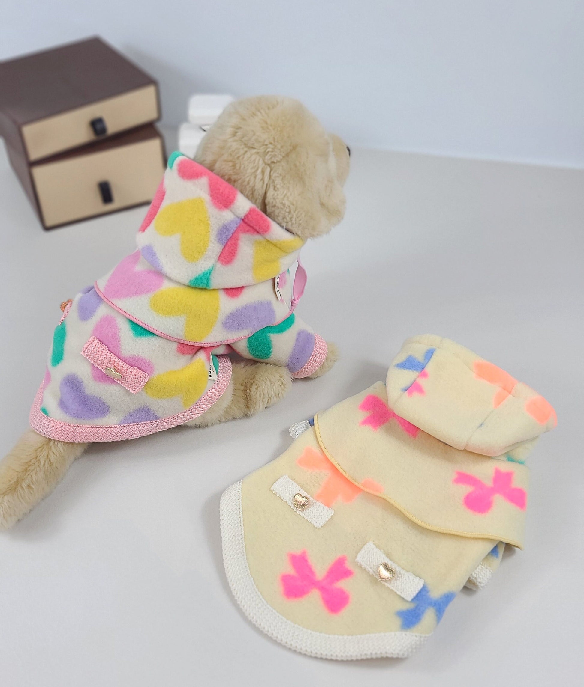 Plush Cozy Cardigan, S-2XL, Pet Clothing, Dog-Vest, Dog Jacket, Dog Fashion, Dog Apparel, Pet Clothing