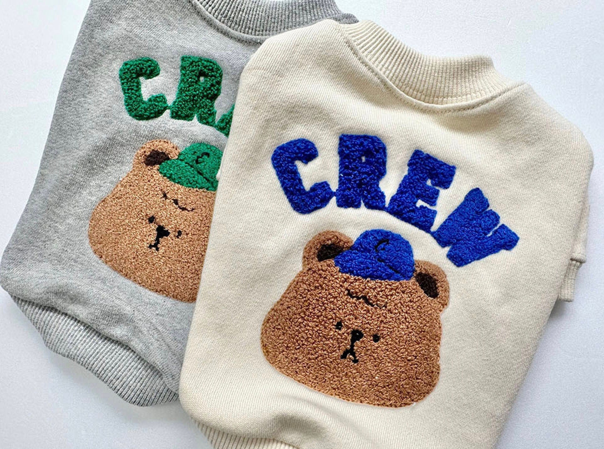 Crew Neck Sweatshirt, XS-2XL, Pet Clothing, Dog's TEE, Dog Top, Dog Fashion, Dog Apparel, Pet Clothing - NKpup - Shirt