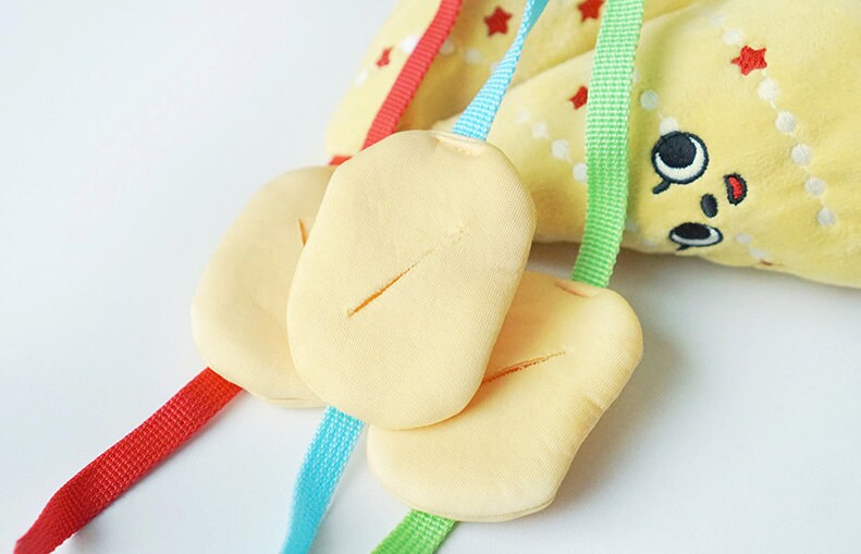 Snuffle Fire Cracker Dog Toy, Dog Nose Work Toy, Feeding Toy, Interactive Toy with Crinkle Puzzle, Dog Puzzle Toy - NKpup