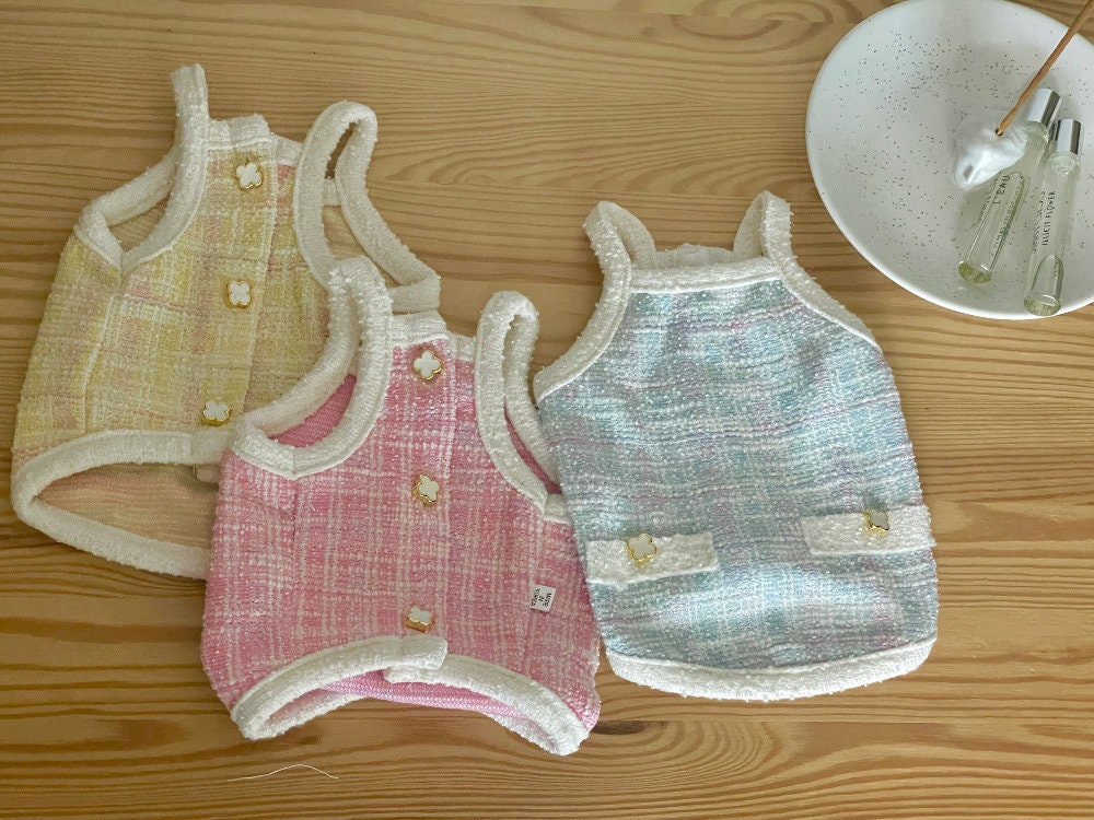 Coco Jacquard Top, S-XL, Dog-Shirts Dog Top, Dog Clothing, Dog Fashion, Dog Apparel, Summer Dress, Summer Tee Dog - NKpup