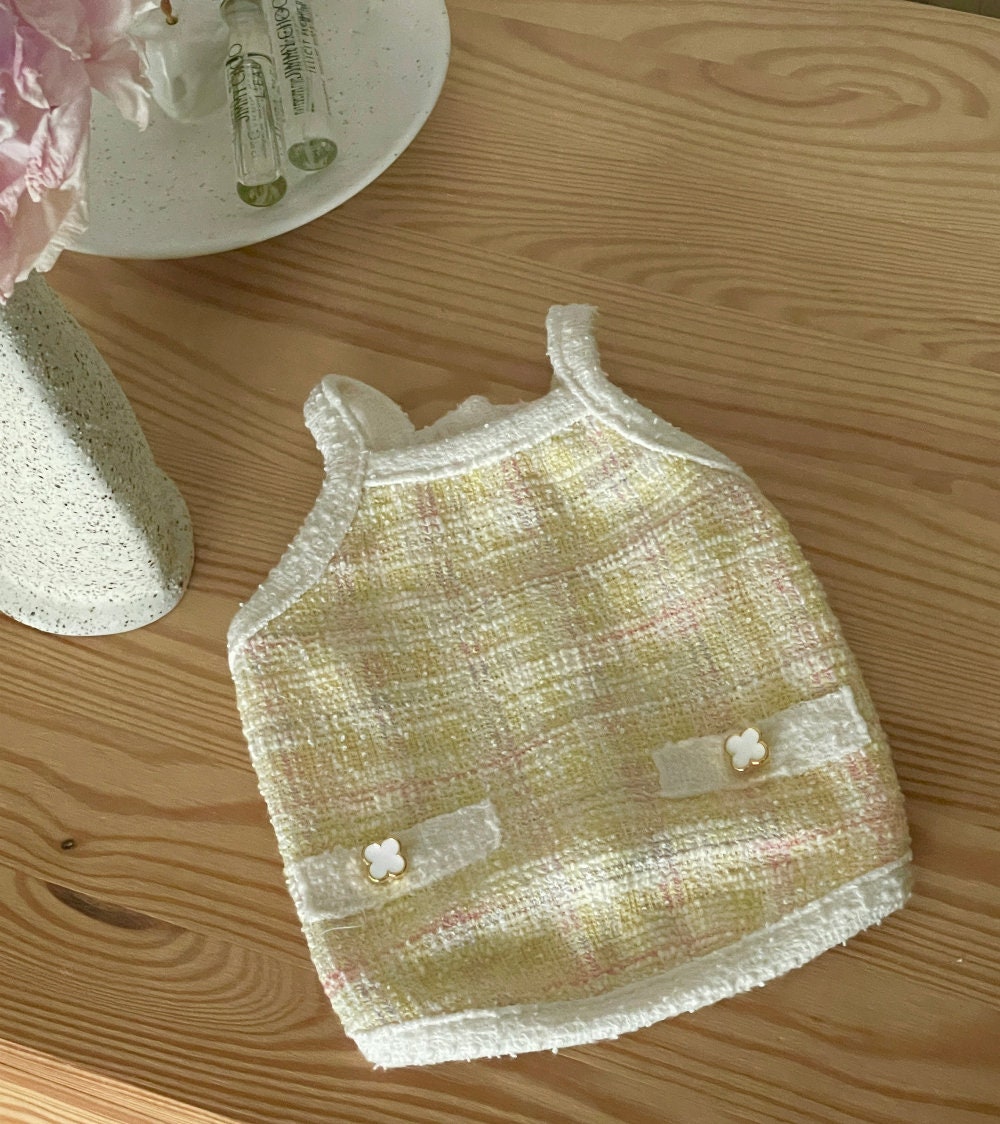 Coco Jacquard Top, S-XL, Dog-Shirts Dog Top, Dog Clothing, Dog Fashion, Dog Apparel, Summer Dress, Summer Tee Dog - NKpup