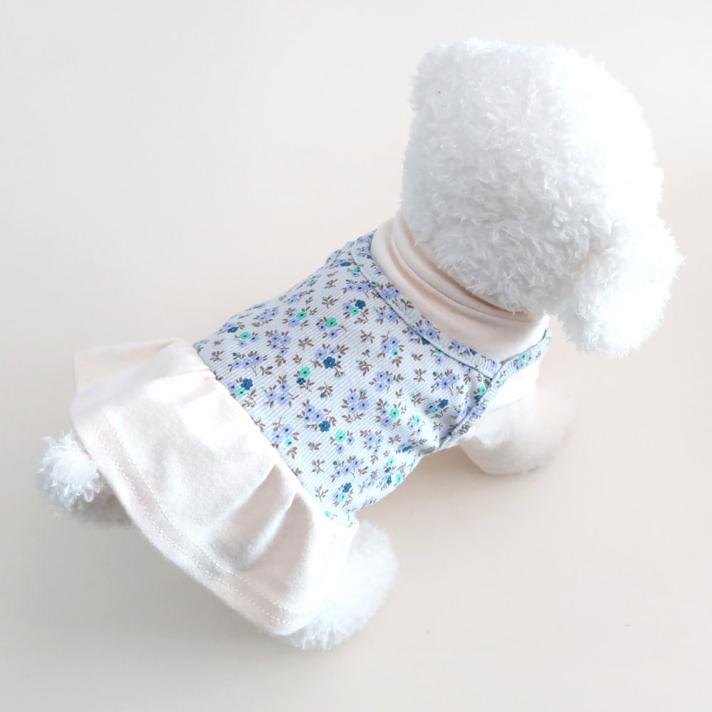 Floral Apron Dress, S-2XL, Pet Clothing, Dog-Jacket, Dog Outer, Dog Jacket, Dog Fashion, Dog Apparel, Pet Clothing