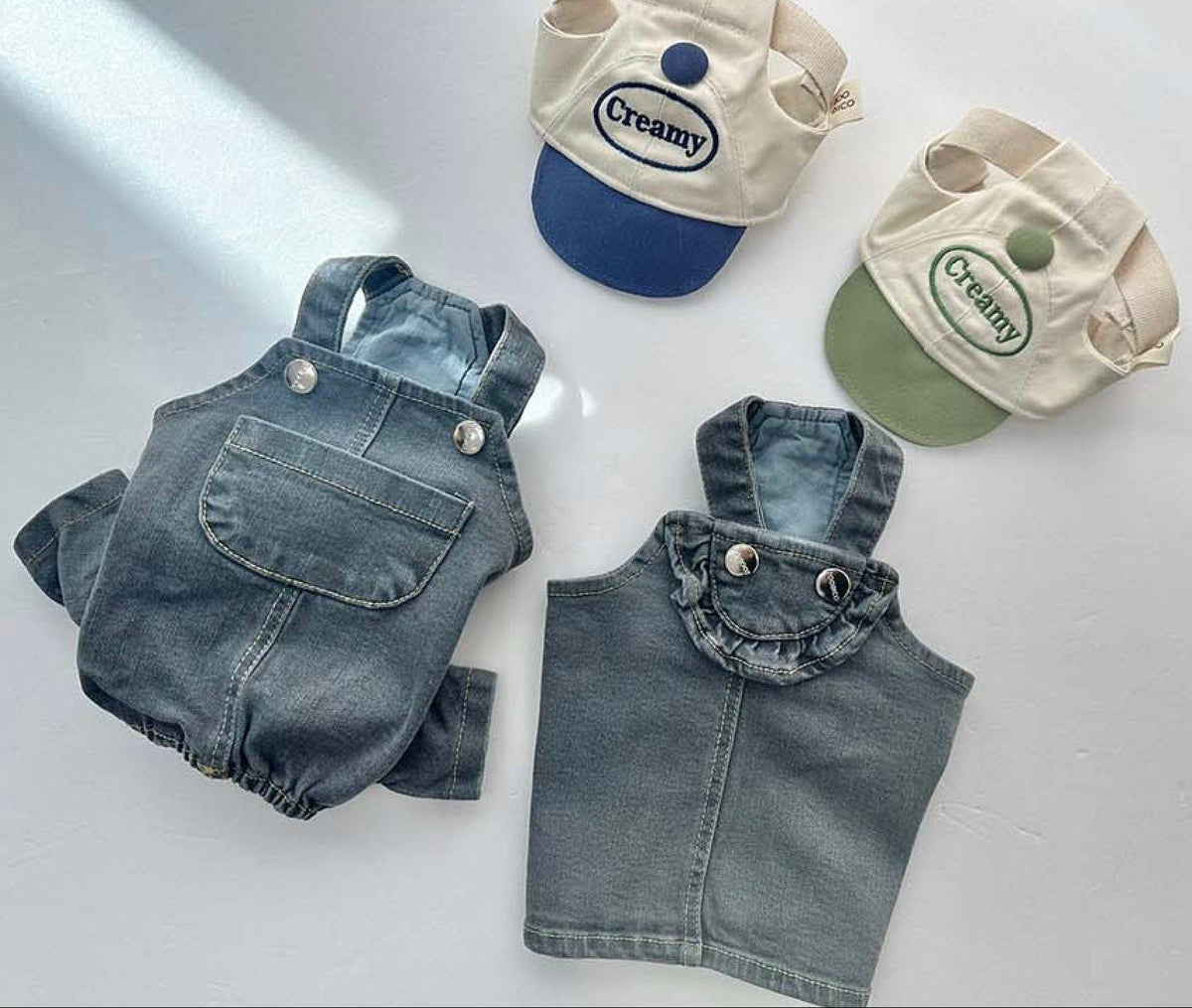 Denim Outfit, S-2XL, Dog Jumpsuit, Dog Out Door, Pet Clothing, Dog Coat, Dog Winter Top, Dog Fashion, Dog Apparel, Pet Clothing - NKpup - Overall