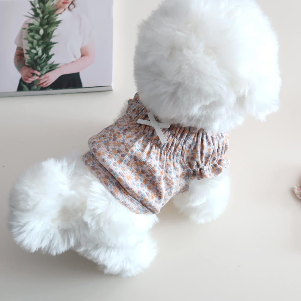 Floral Dress, S-2XL, Small Dog Clothes, Dog Outfit, Dog Fashion, Dog Apparel