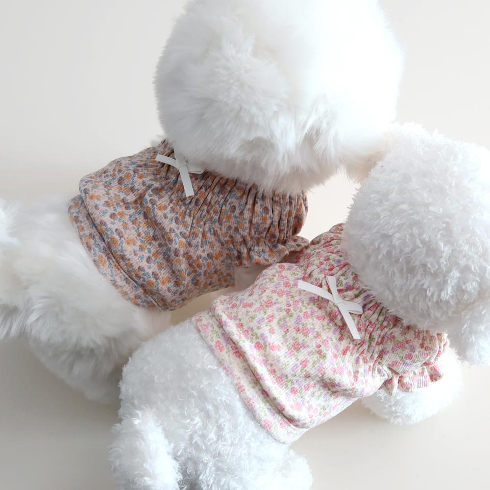 Floral Dress, S-2XL, Small Dog Clothes, Dog Outfit, Dog Fashion, Dog Apparel