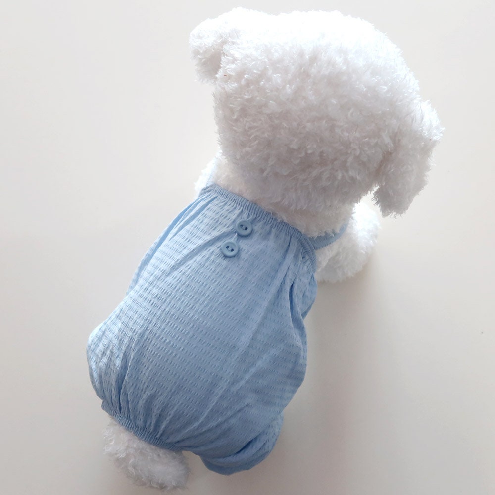 Solid Summer Overall, S-XL, Pajama Pet, Dog Jumpsuit, Dog Romper, Dog Summer Top, Dog Clothes, Dog Apparel, Pet Clothing