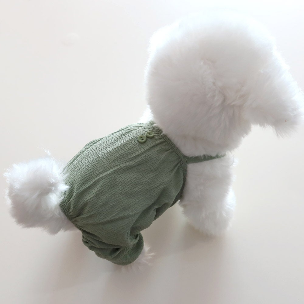 Solid Summer Overall, S-XL, Pajama Pet, Dog Jumpsuit, Dog Romper, Dog Summer Top, Dog Clothes, Dog Apparel, Pet Clothing