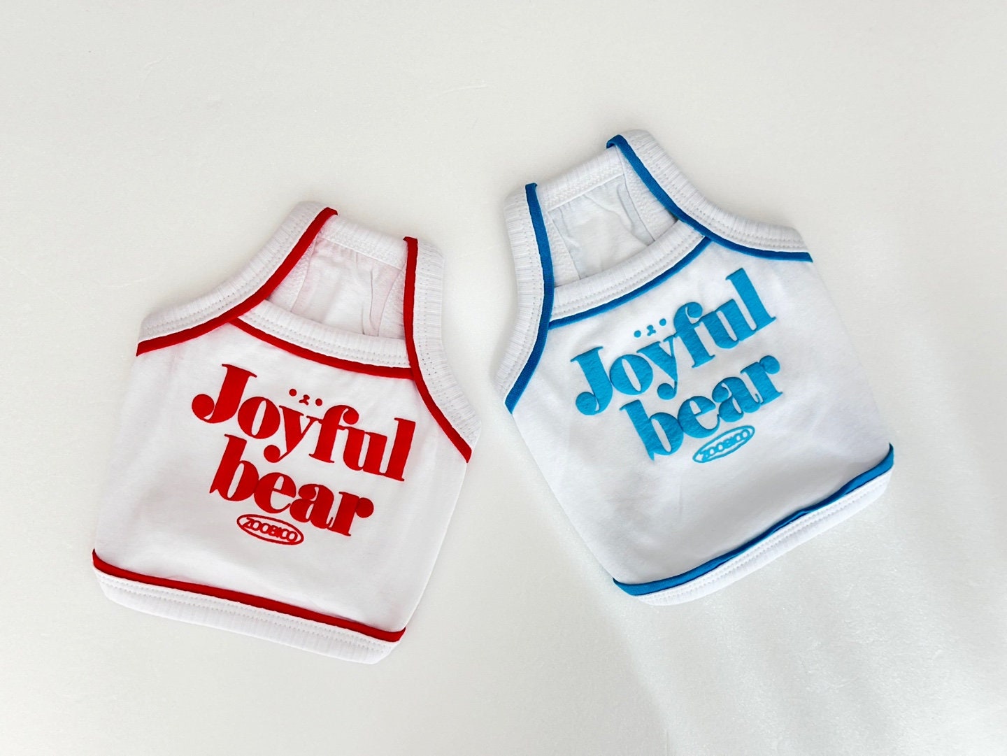 Cotton Joyful Crop Top, XS-2XL, Small Dog Sleeveless, Dog-Tee, Dog T-shirt, Dog Top, Dog Clothing, Dog Apparel, Undershirt for Dogs Pet