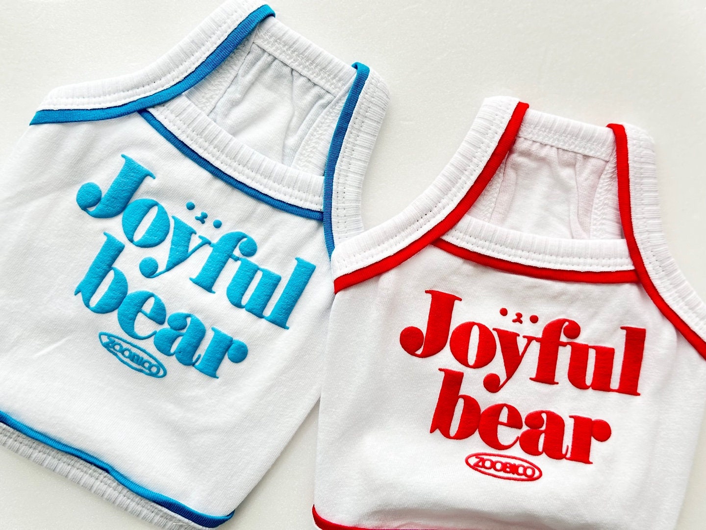 Cotton Joyful Crop Top, XS-2XL, Small Dog Sleeveless, Dog-Tee, Dog T-shirt, Dog Top, Dog Clothing, Dog Apparel, Undershirt for Dogs Pet