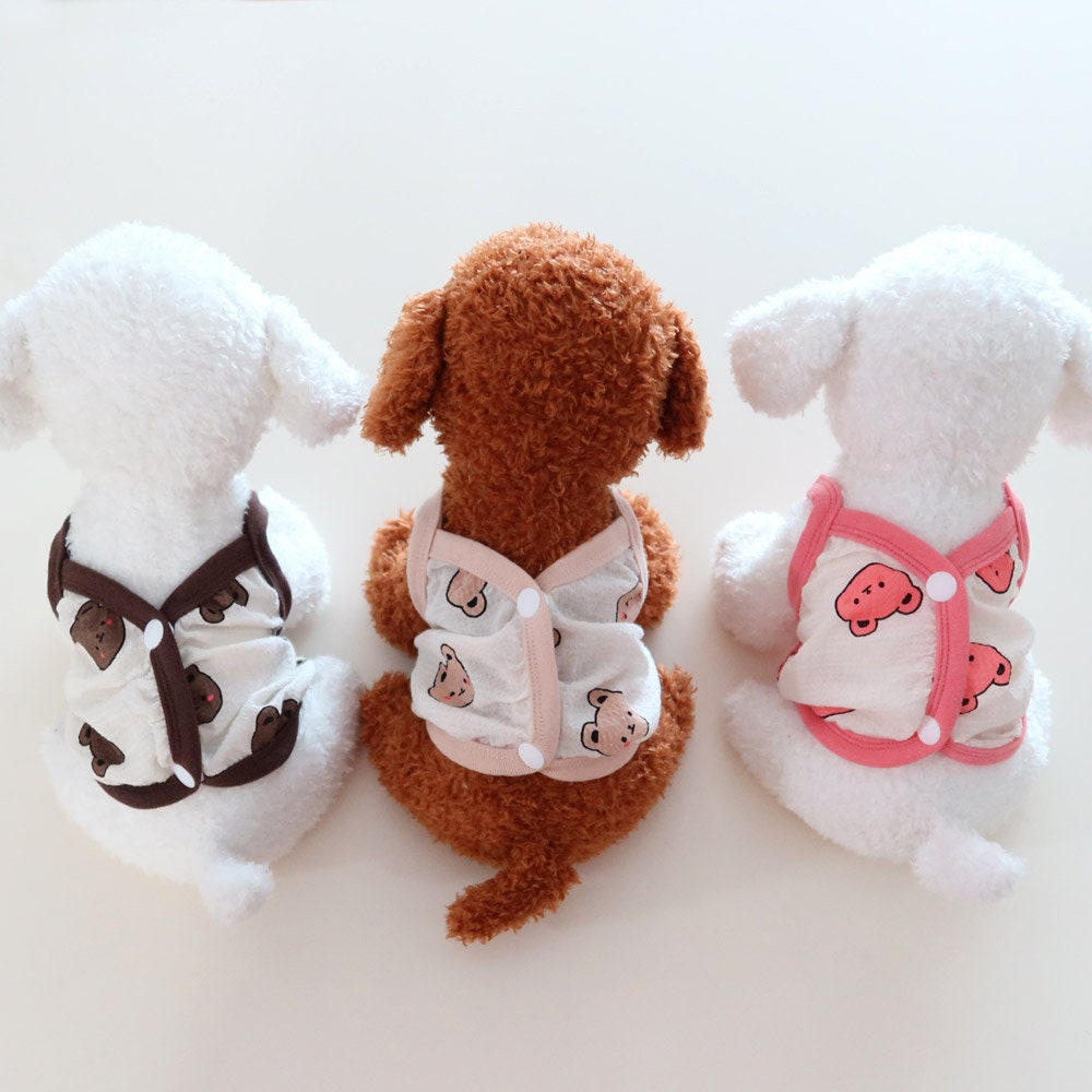 Ripple Bear Vest, S-2XL, Pet Clothing, Dog-Vest, Dog Jacket, Dog Fashion, Dog Apparel, Pet Clothing - NKpup