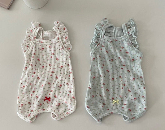 Mini Floral Romper, S-2XL, Dog Jumpsuit, Dog Summer, Dog Skirt, Dog Top, Dog Clothing, Dog Fashion, Dog Apparel