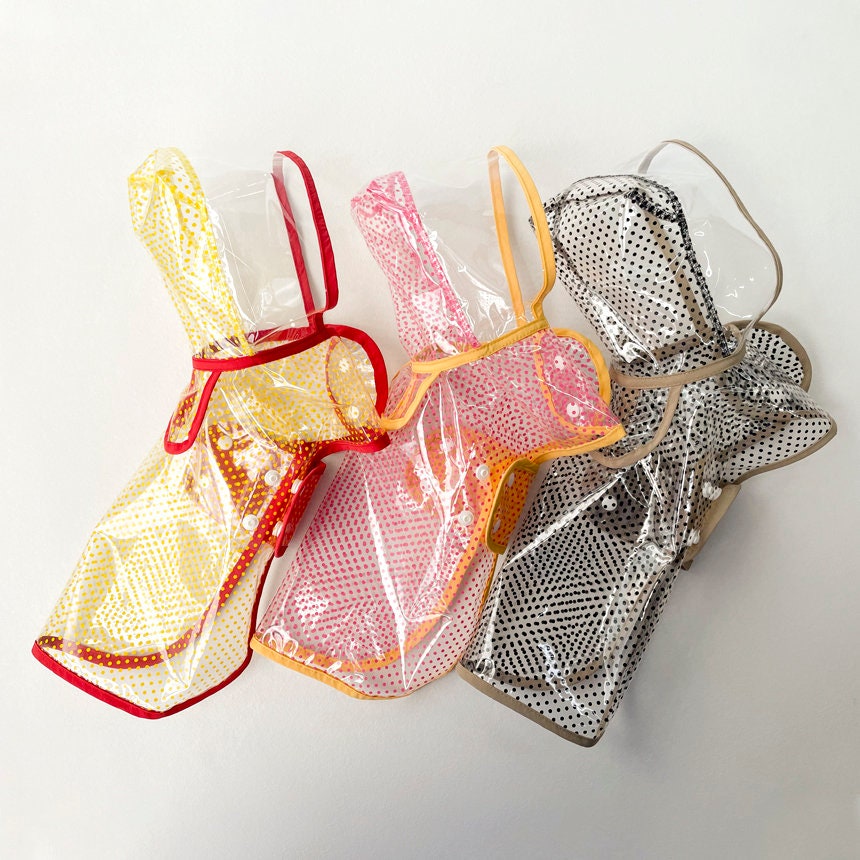 Transparent Raincoat for Dog, S-2XL, Waterproof, Poncho for Dog, Outdoor Raincoat for Dog, Pet Clothing, Dog Jacket, Dog Apparel - NKpup