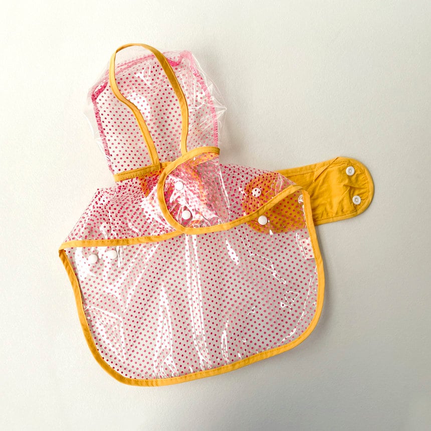 Transparent Raincoat for Dog, S-2XL, Waterproof, Poncho for Dog, Outdoor Raincoat for Dog, Pet Clothing, Dog Jacket, Dog Apparel - NKpup