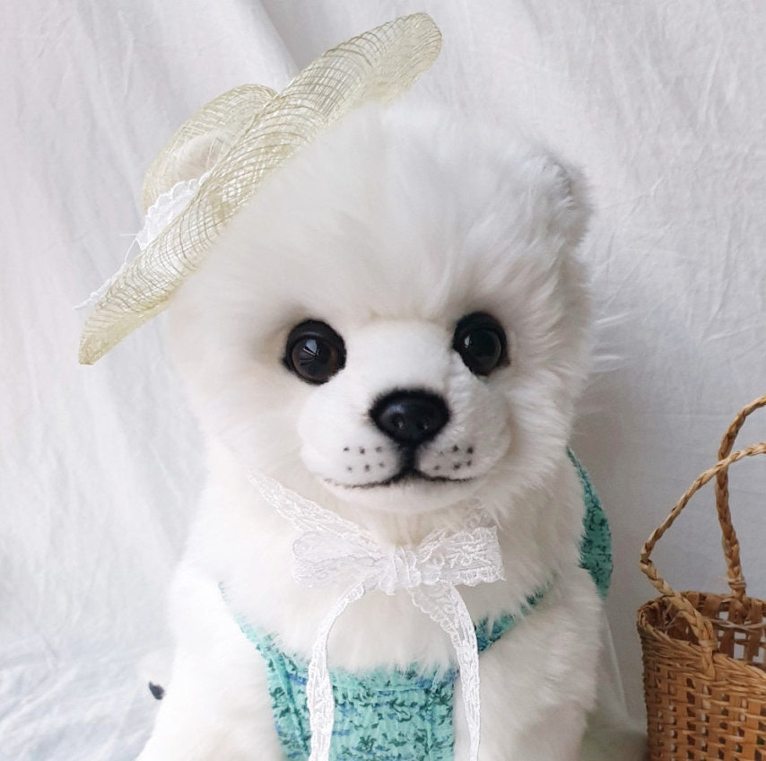 Lace Ribbon Hat, S-L, Pet Outdoor Accessories, Dog Luxury Hat, Pet Accessory, Dog Wedding, NKPUP - NKpup