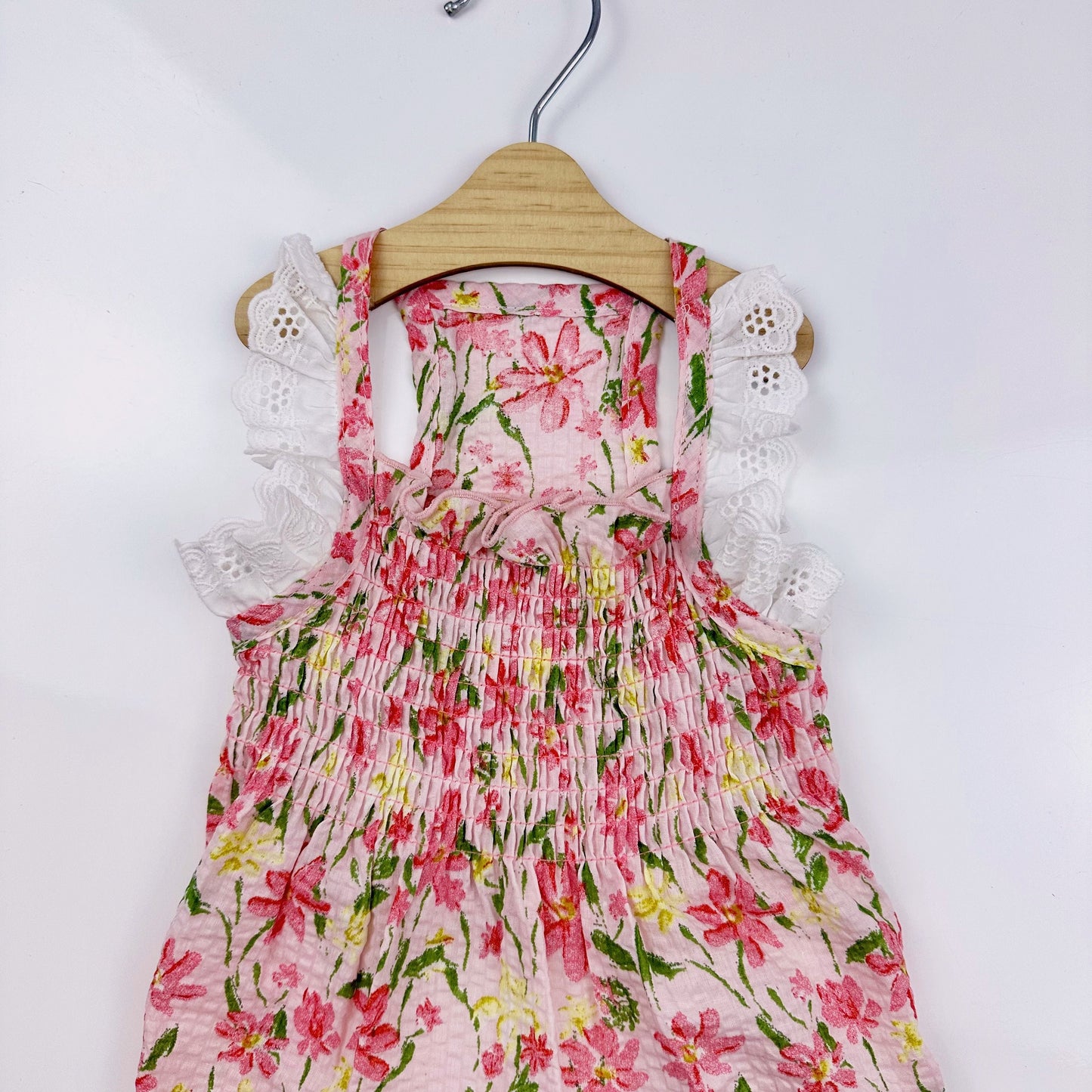 Floral Smocked Dress, S-XL, Pet Clothing, Dog Wedding, Dog-Dress, Dog Top, Dog Clothing, Dog Fashion, Dog Apparel - NKpup