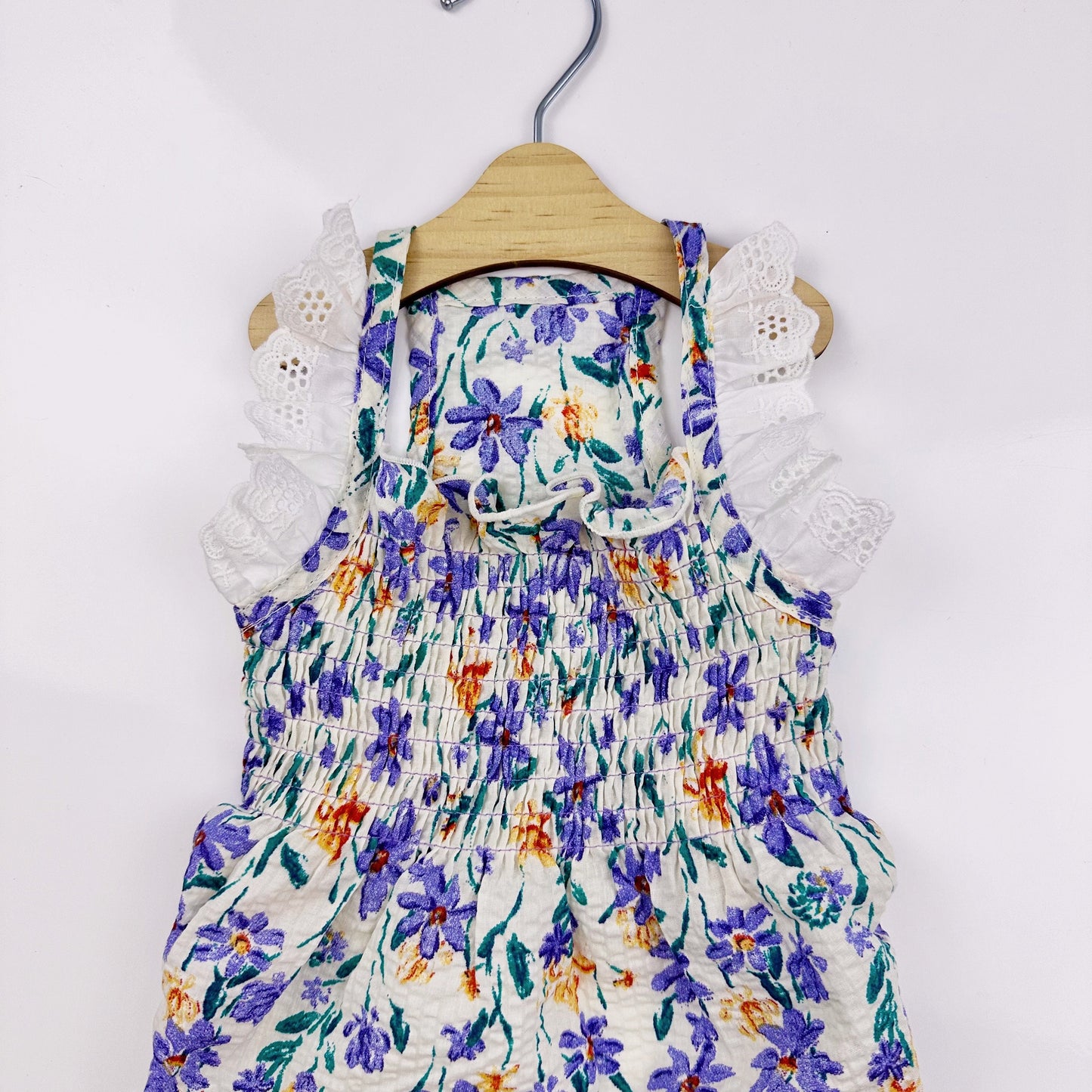 Floral Smocked Dress, S-XL, Pet Clothing, Dog Wedding, Dog-Dress, Dog Top, Dog Clothing, Dog Fashion, Dog Apparel - NKpup
