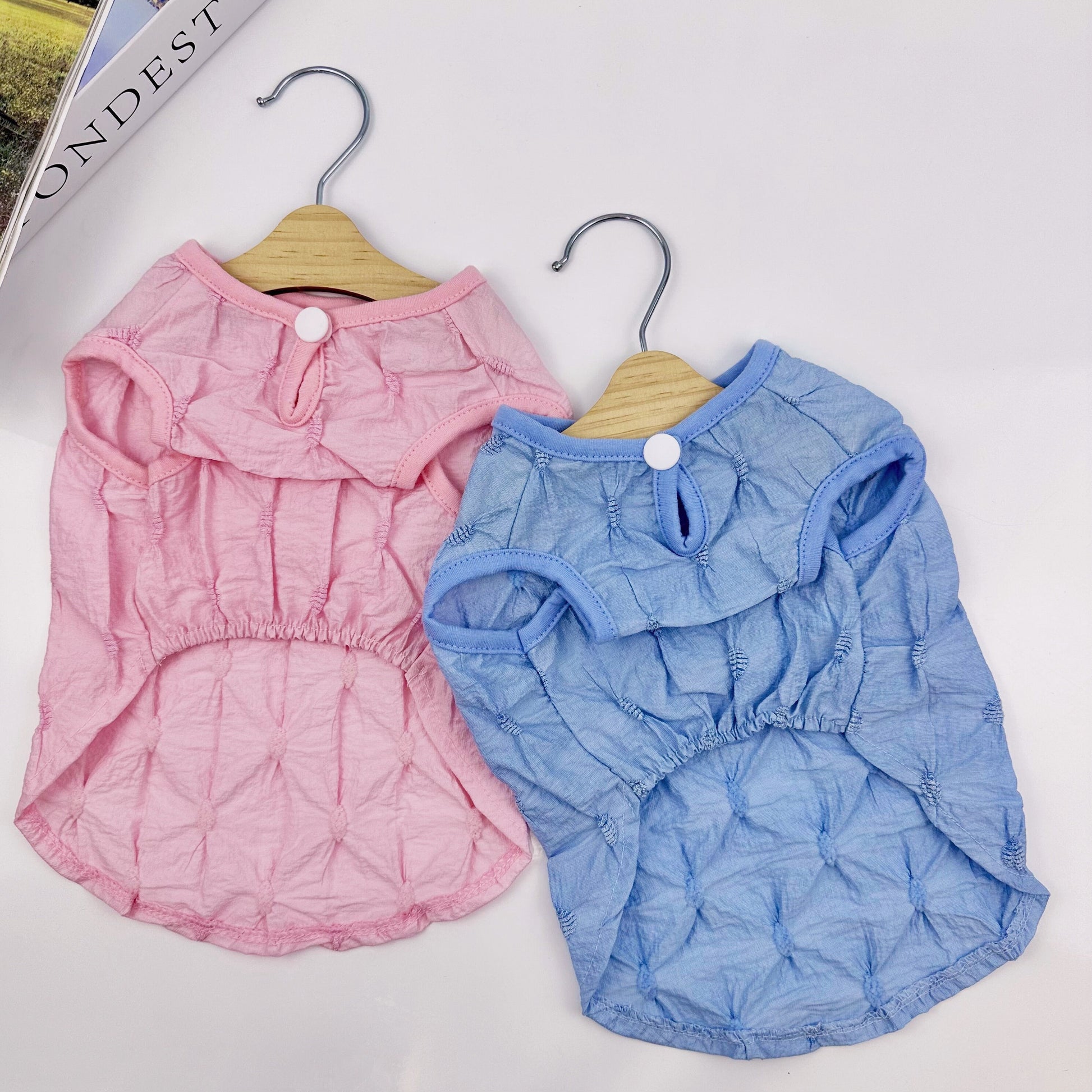 Quilted Bow Tie Harness Top, S-XL, Dog-Tee, Dog T-shirt, Dog Top, Dog Clothing, Dog Fashion, Dog Apparel, Harness Cloth - NKpup