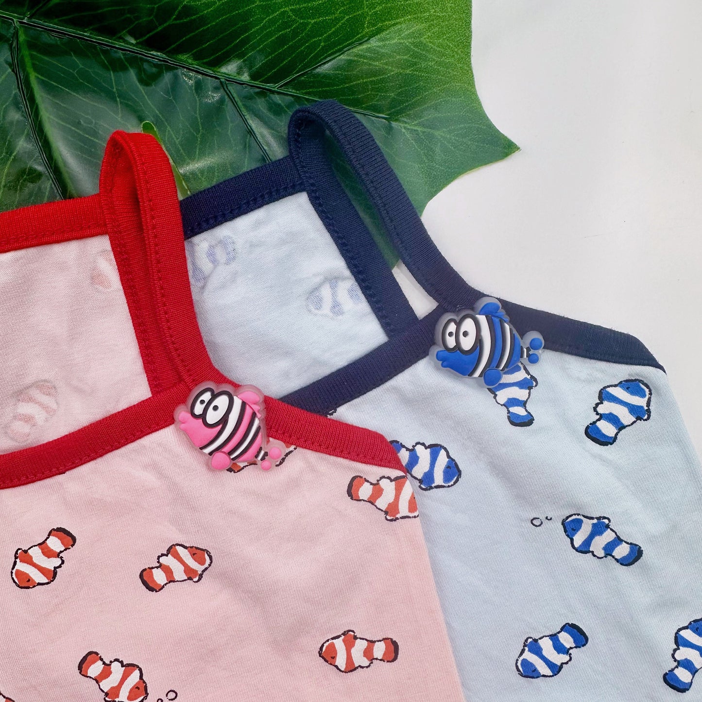 Clownfish Top, S-XL, Dog Shirts, Small Dog Top, Small Dog Clothes, Dog Fashion, Dog Apparel, NKpup - NKpup