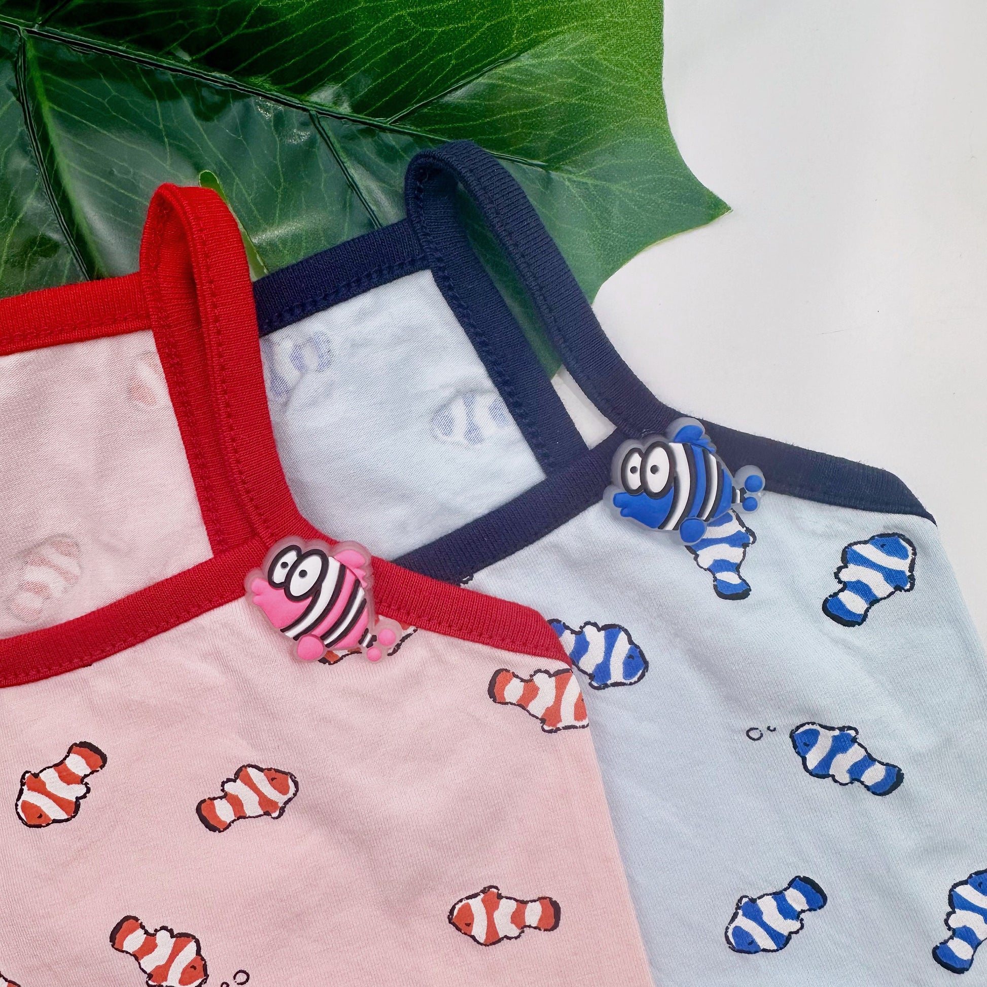 Clownfish Top, S-XL, Dog Shirts, Small Dog Top, Small Dog Clothes, Dog Fashion, Dog Apparel, NKpup - NKpup