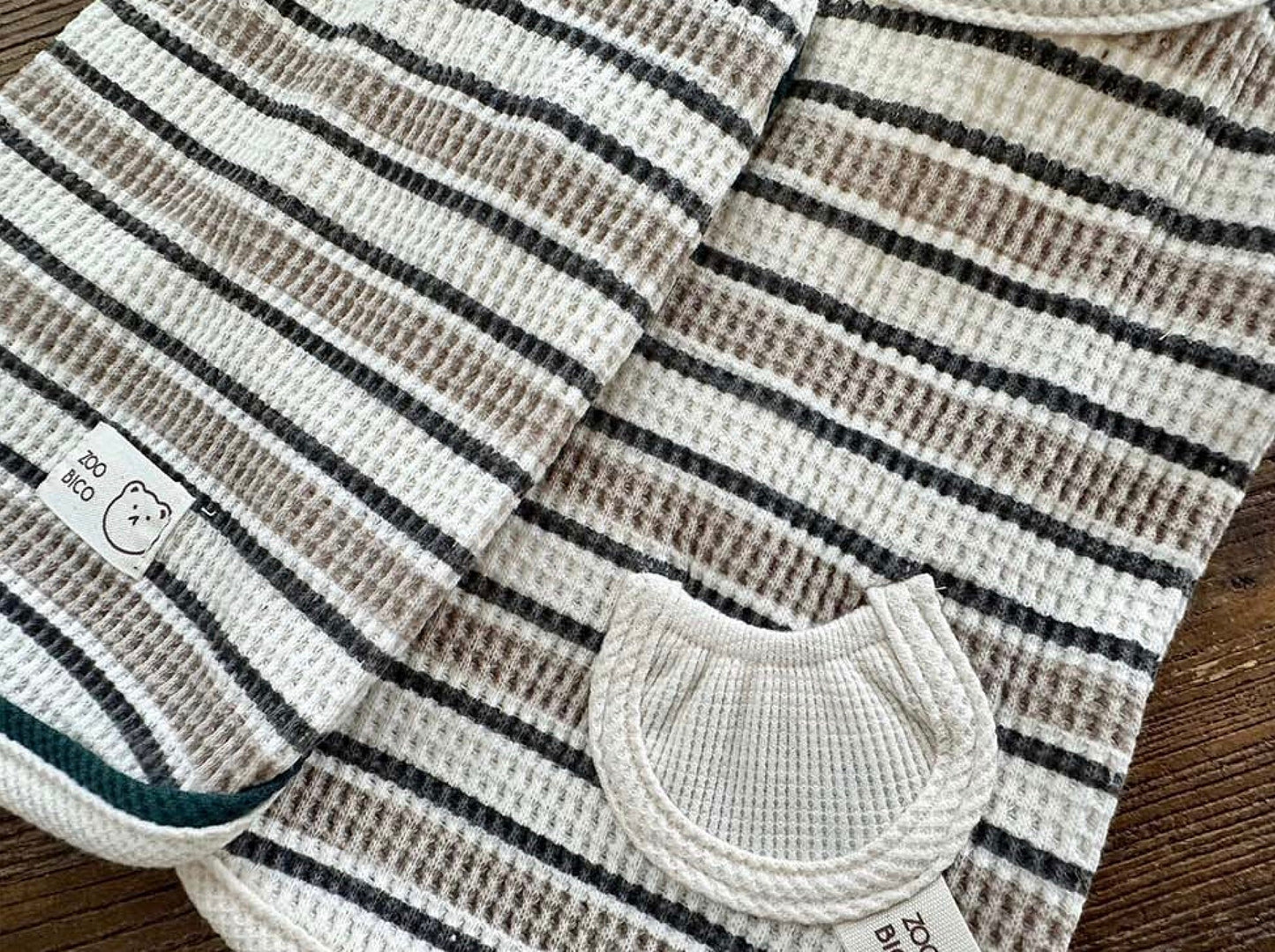 Cotton Stripe Waffle Vest, XS-2XL, Small Dog Clothes, Dog-Vest, Cotton Vest, Gift for Furry Friends, Dog Outdoor, NKPUP - NKpup