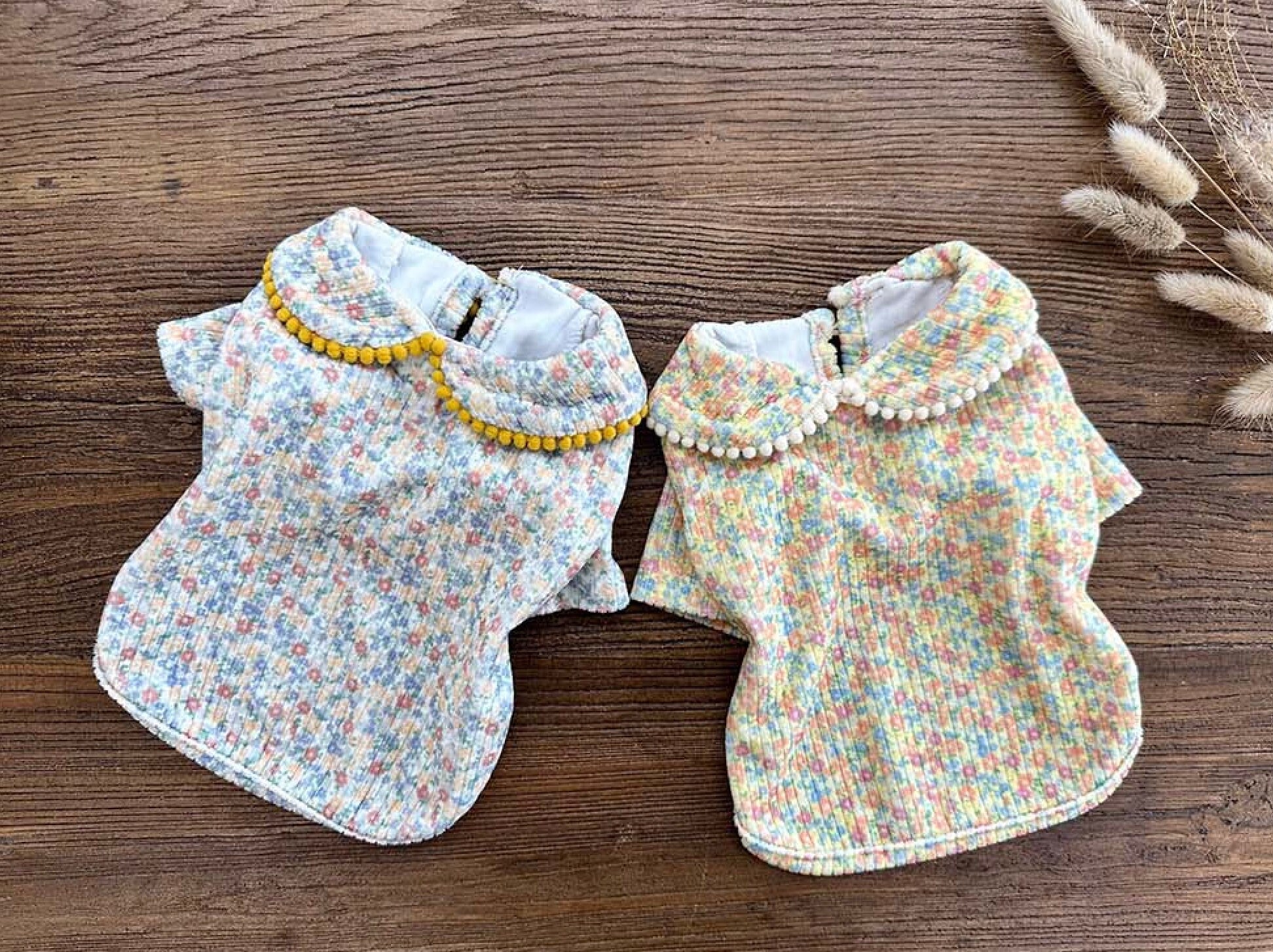 Round Collar Ribbed Top, XS-2XL, Small Dog shirt, Dog Clothes, Small Dog Clothes, Gift for Dogs, NKpup - NKpup