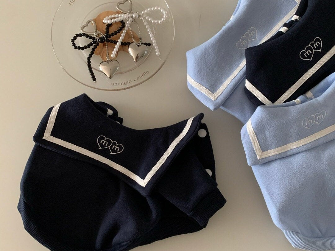 Sailor Sporty Jacket, S-XL, Small Dog Clothes, Dog Jacket, Dog Outer, Dog Outfit, NKPUP - NKpup