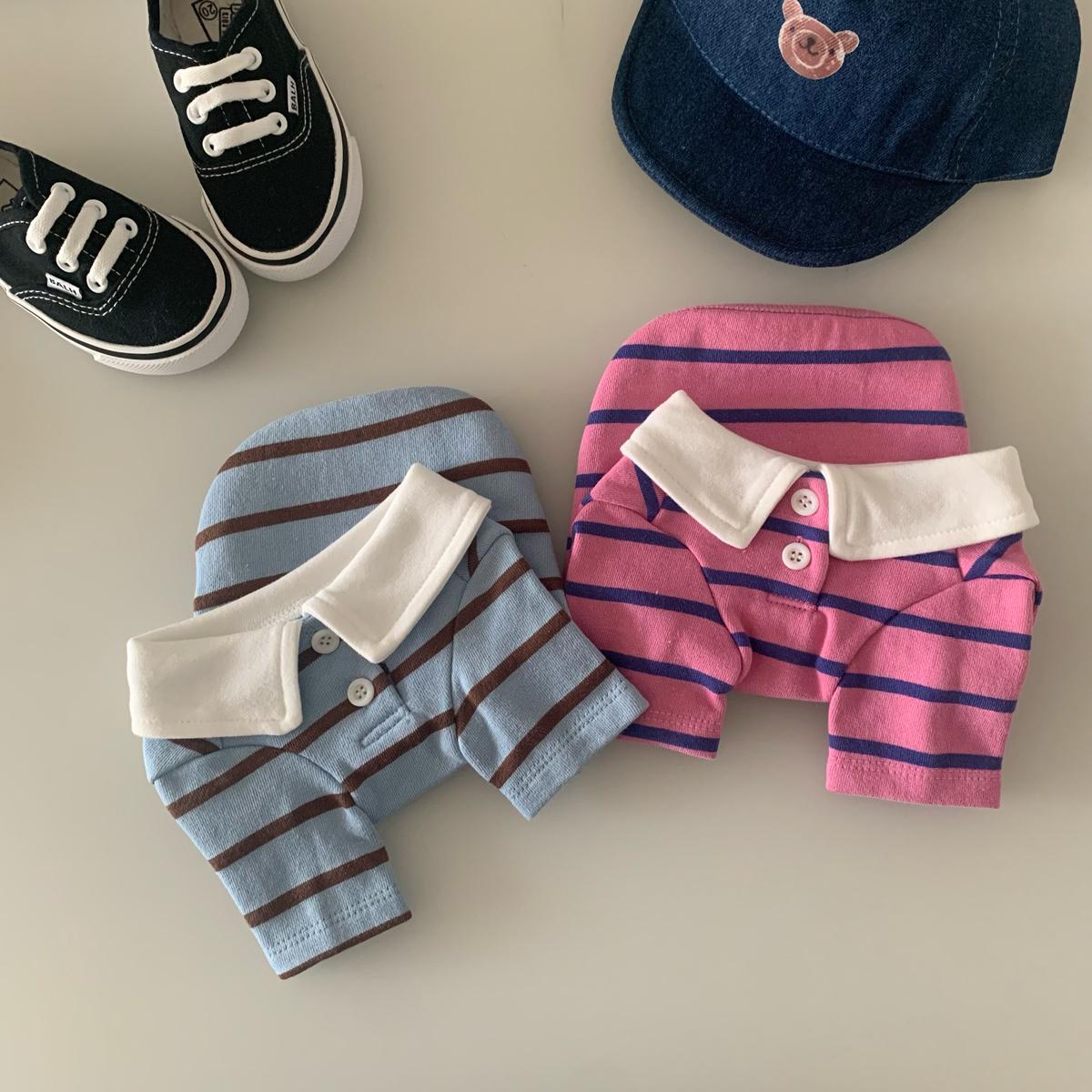 Striped Polo Pet Shirt, S-XL, Small Dog shirt, Dog Clothes, Small Dog, Dog Fashion, Dog Apparel, Gift for Dogs - NKpup