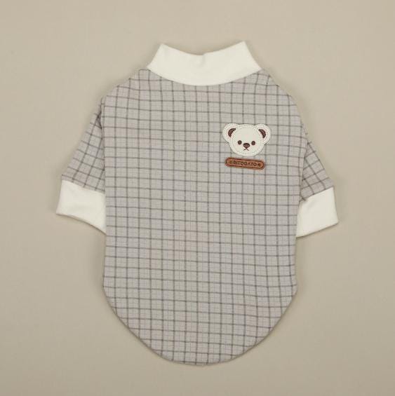 Charming Checker Tee, S-2XL, Small Dog Clothes, Dog Top, Dog T-shirts, Pet Clothes, NKPUP - NKpup