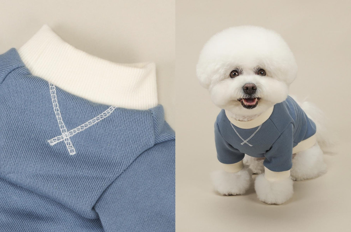 Animal Cotton Tee, S-2XL, Dog Cotton T-shirt, Dog Top, Comfort Top, Small Dog Clothes - NKpup