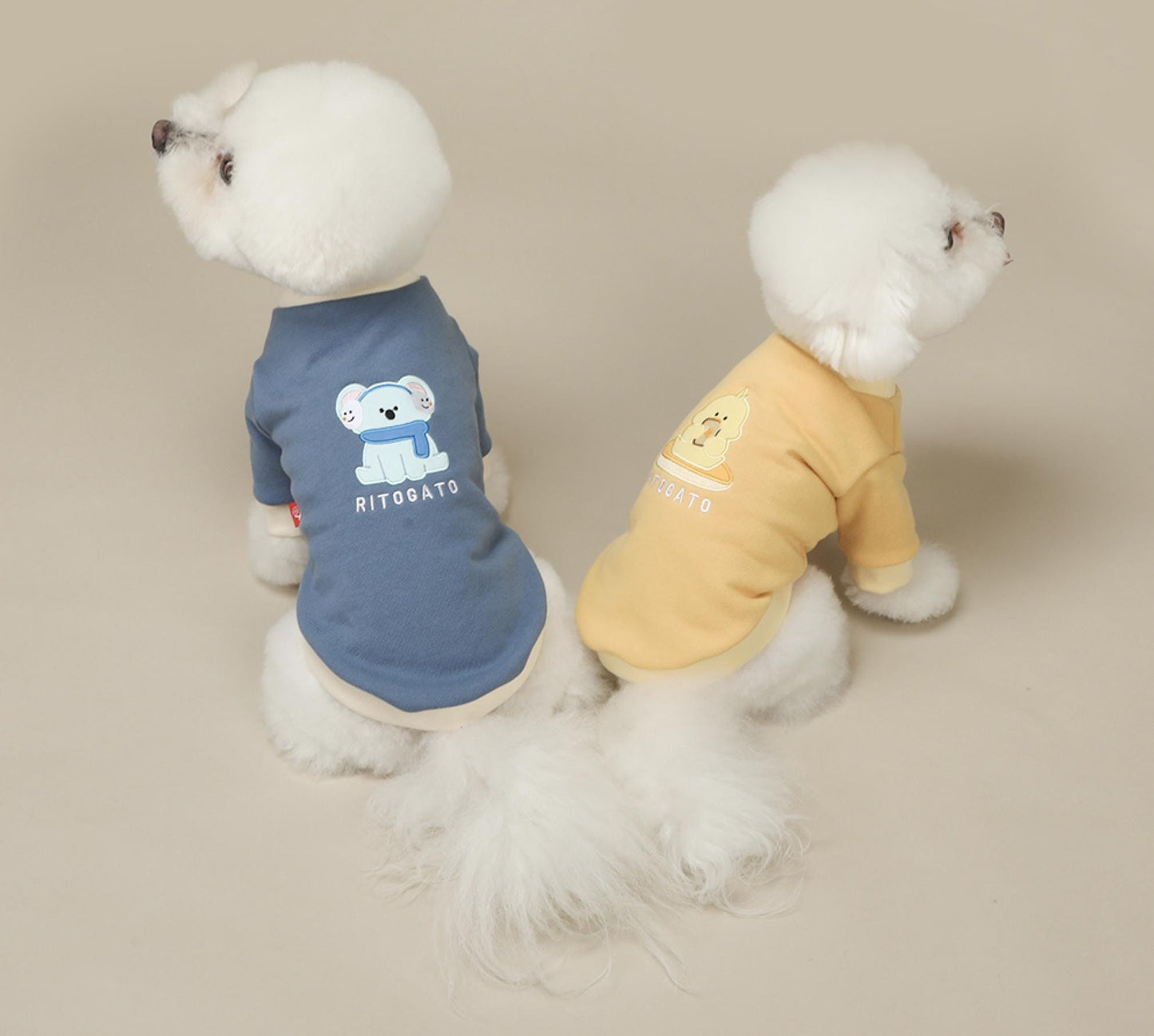 Animal Cotton Tee, S-2XL, Dog Cotton T-shirt, Dog Top, Comfort Top, Small Dog Clothes - NKpup