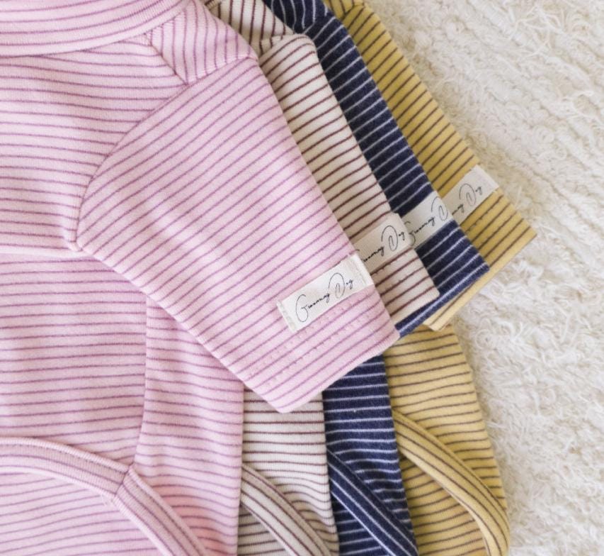 Cozy Striped Turtleneck, S-2XL, Small Dog Clothes, Dog Essential Tee, Dog T-shirts, Dog Top, NKPUP - NKpup