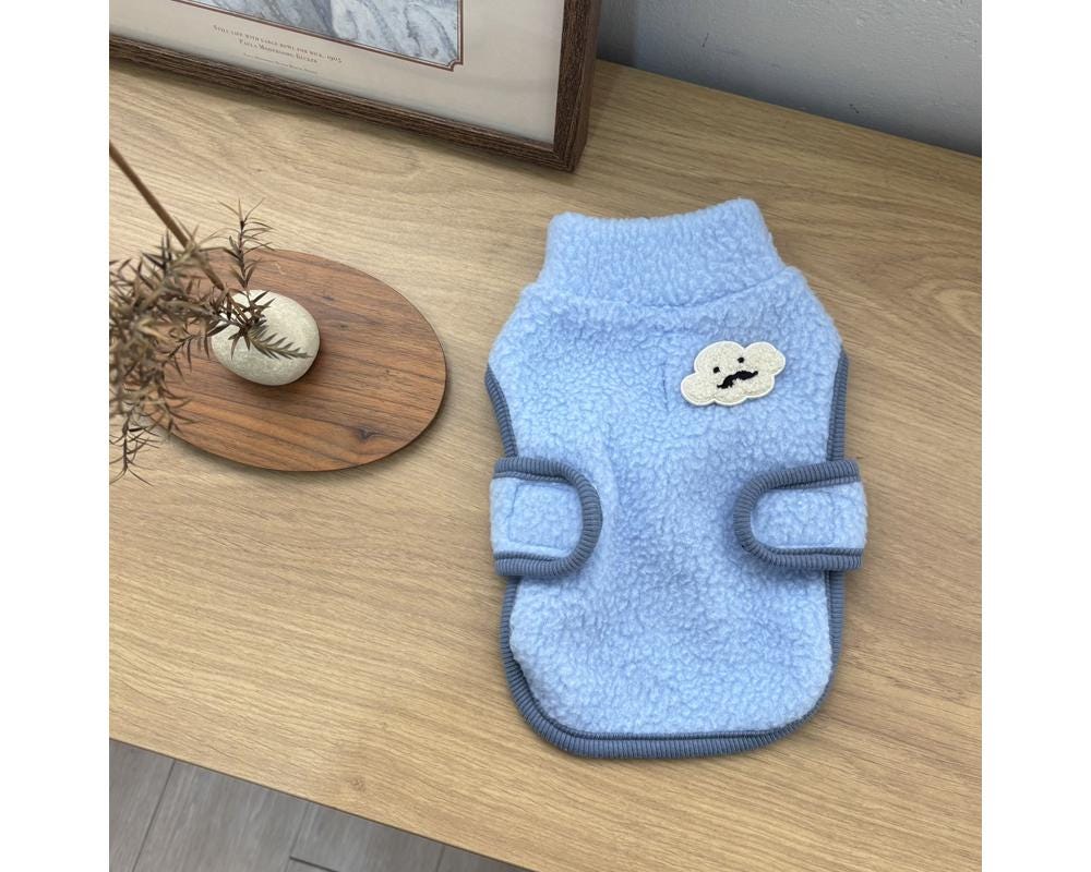 Cozy Cloud Fleece Vest, S-XL, Dog Clothes, Dog Vest, Small Dog Clothes, Dog Fashion, Dog Apparel - NKpup