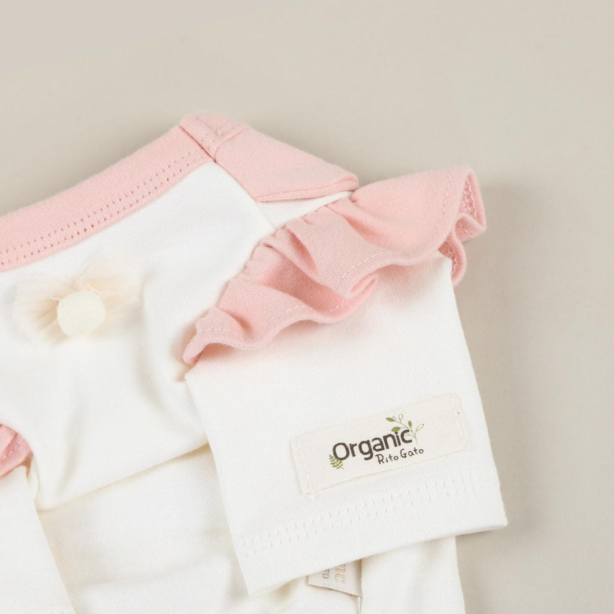 GOTS Organic Cotton Frilled T-Shirt, S-2XL, Certified Organic Cotton, Dog Cotton T-shirt, Dog Top, Eco-Friendly T-shirt for Dogs - NKpup