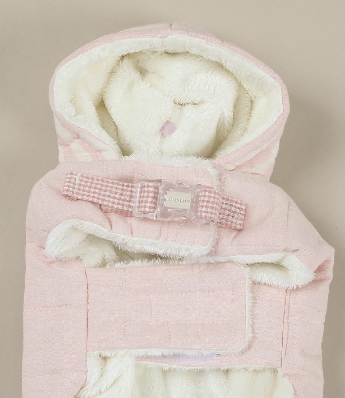 Quilted Furry Hoodie Vest w/D-ring, S-2XL, Small Dog-Vest, Dog Jacket, Dog Fashion, Dog Apparel, Pet Clothes, Dog Outfit - NKpup