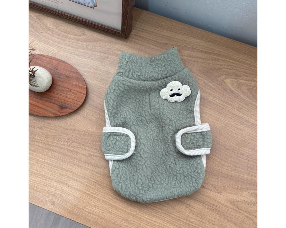 Cozy Cloud Fleece Vest, S-XL, Dog Clothes, Dog Vest, Small Dog Clothes, Dog Fashion, Dog Apparel - NKpup