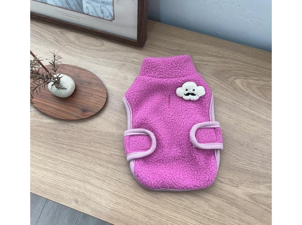 Cozy Cloud Fleece Vest, S-XL, Dog Clothes, Dog Vest, Small Dog Clothes, Dog Fashion, Dog Apparel - NKpup