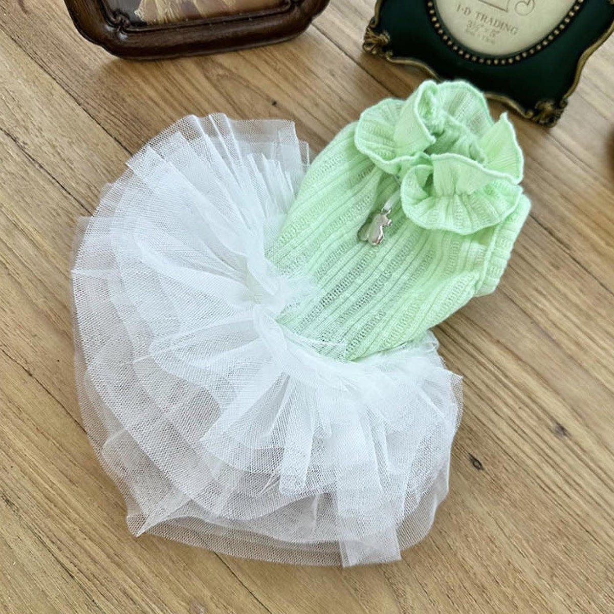 Ruffle Tulle Dress, XS-XL, Small Dog Clothes, Dog Dress, Dog Wedding, Dog Apparel, Pet Clothing, NKPUP - NKpup