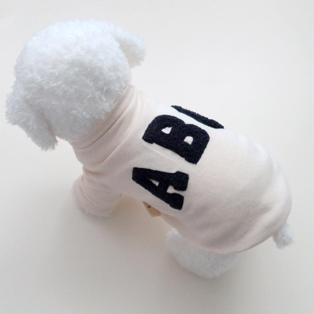 ABC Sweatshirt, S-2XL, Small Dog Clothes, Cotton Shirt, Dog-Tee, Dog T-shirt, Dog Top, NKPUP - NKpup