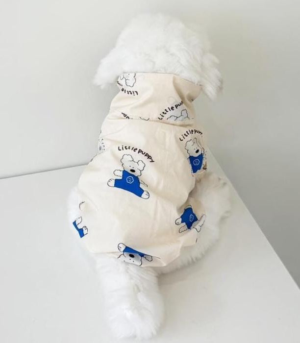 Teddy Zip-Up Jacket, S-2XL, Dog Jacket, Small Dog Outer, Small Dog Clothes, Gift for Dogs, NKPUP - NKpup