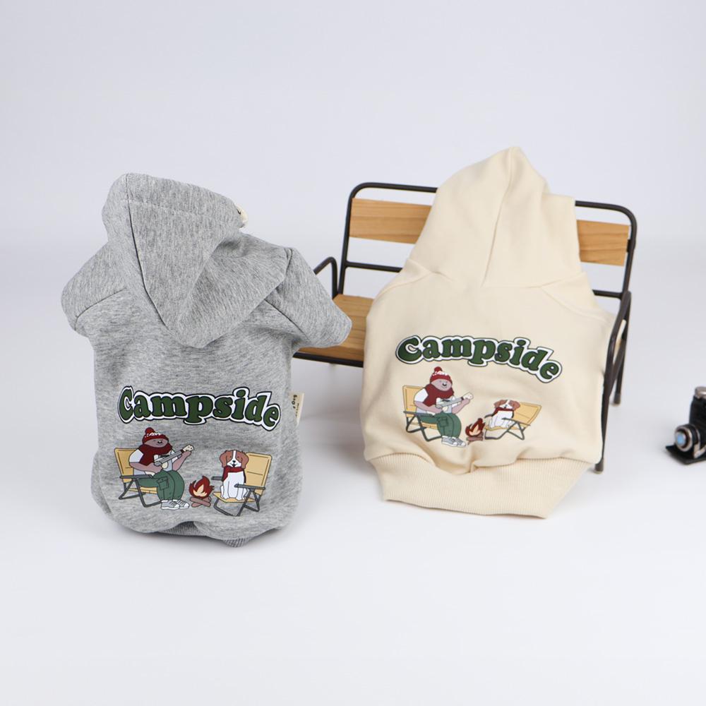Campside Hoodie, S-2XL, Small Dog Clothes, Dog Sweatshirts, Dog Sweater, Dog Apparel, Pet Clothing, NKPUP - NKpup