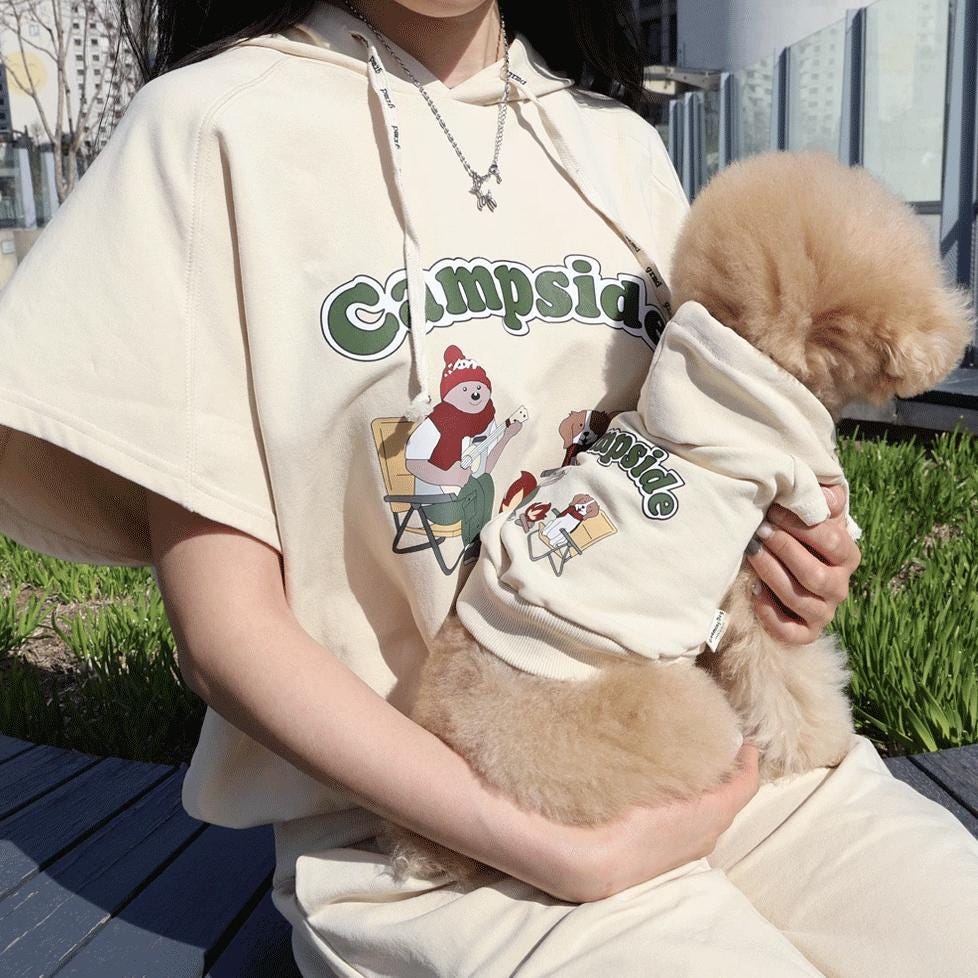 Campside Hoodie, S-2XL, Small Dog Clothes, Dog Sweatshirts, Dog Sweater, Dog Apparel, Pet Clothing, NKPUP - NKpup